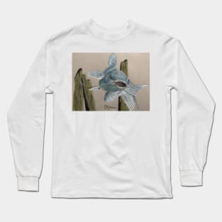 Blue Catfish Long Sleeve T-Shirt